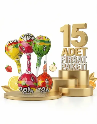 Afia Lolipop Meyve Aromalı Sert Şeker 15x10 Gr - 2