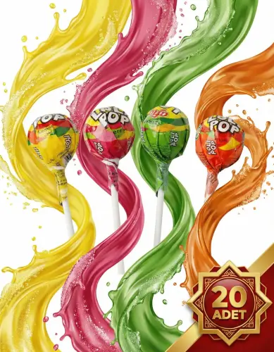 Afia Lolipop Meyve Aromalı Sert Şeker 20x10 Gr - 2