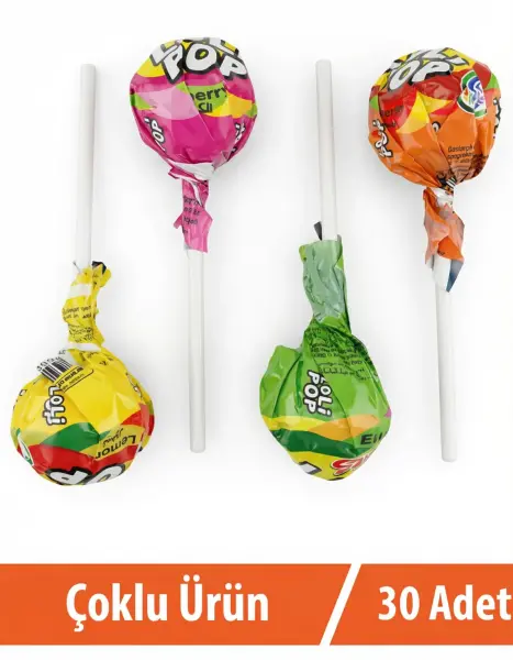 Afia Lolipop Meyve Aromalı Sert Şeker 30x10 Gr - 1