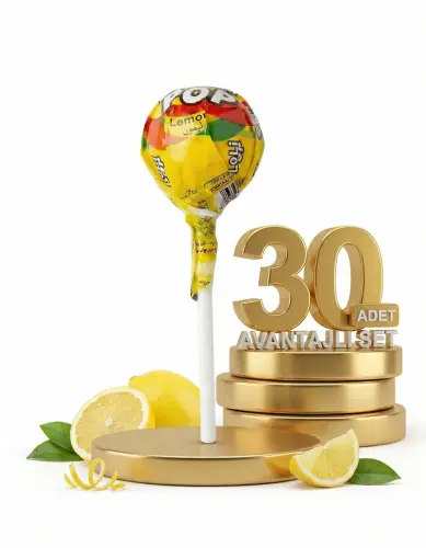 Afia Lolipop Meyve Aromalı Sert Şeker 30x10 Gr - 1