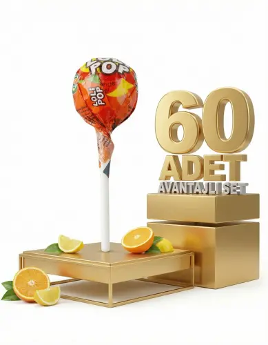 Afia Lolipop Meyve Aromalı Sert Şeker 60x10 Gr - 1