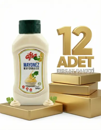 Afia Mayonez 12x500 Gr - Afia