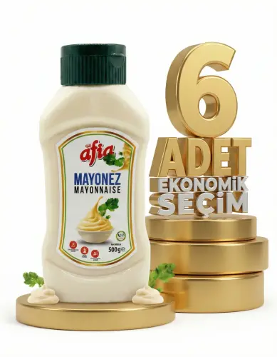 Afia Mayonez 6x500 Gr - Afia