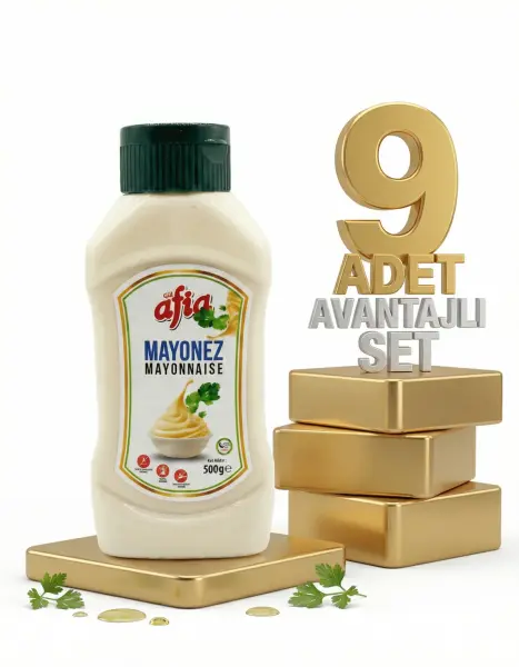 Afia Mayonez 9x500 Gr - 1