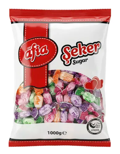Afia Meyve Dolgulu Yumuşak Şeker 1 Kg - 1