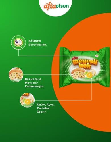 Afia Meyveli Kek 40*40 Gr - 2