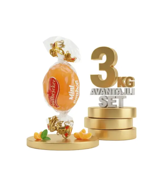 Afia Meyveli Mini Bonbon Şeker 3x1 Kg - 1