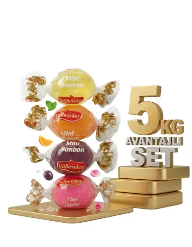 Afia Meyveli Mini Bonbon Şeker 5x1 Kg - 1