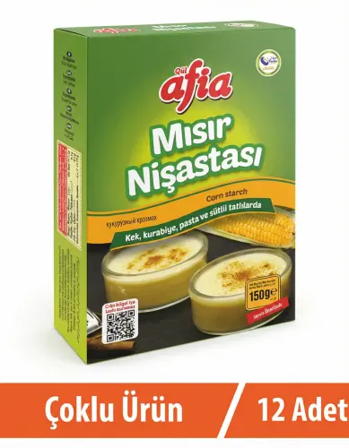 Afia Mısır Nişastası 12x150 Gr - 1