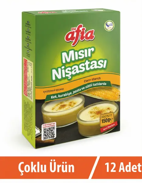 Afia Mısır Nişastası 12x150 Gr - 1