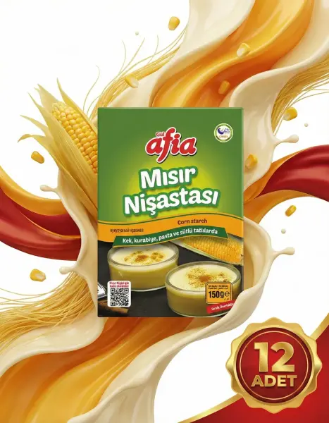 Afia Mısır Nişastası 12x150 Gr - 3