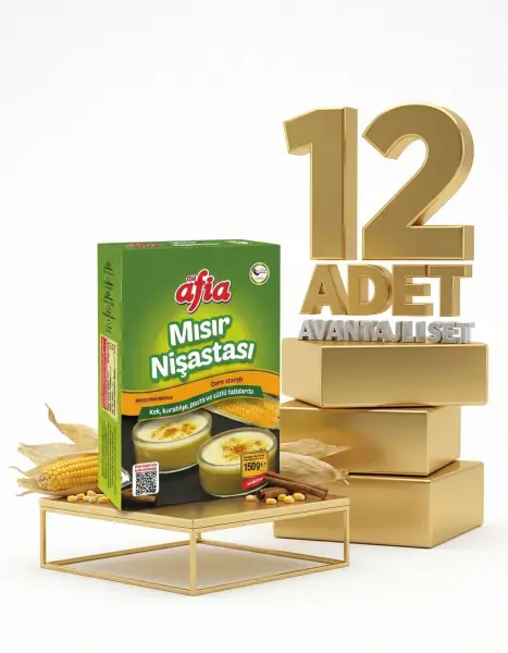 Afia Mısır Nişastası 12x150 Gr - 1
