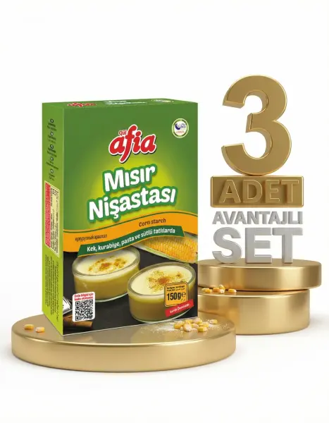 Afia Mısır Nişastası 3x150 Gr - 1