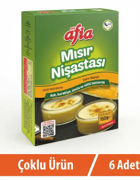 Afia Mısır Nişastası 6x150 Gr - 1