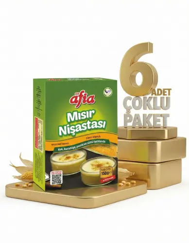 Afia Mısır Nişastası 6x150 Gr - 1