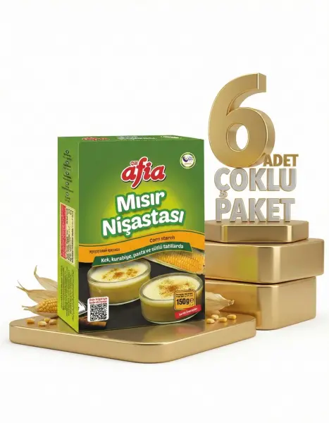 Afia Mısır Nişastası 6x150 Gr - 1