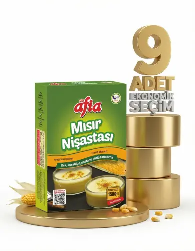 Afia Mısır Nişastası 9x150 Gr - Afia