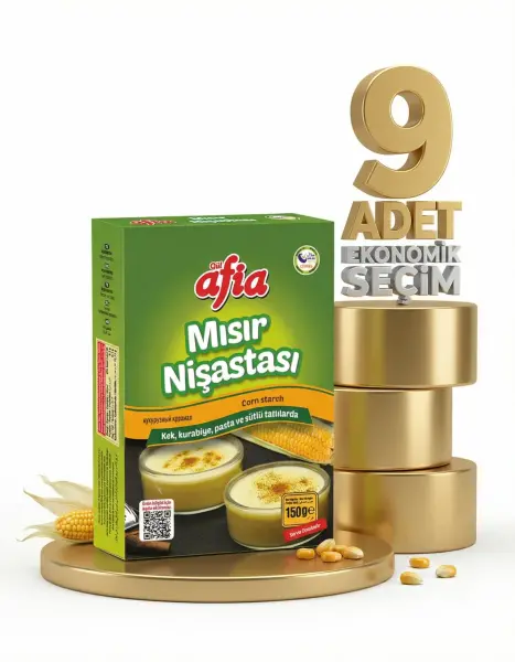 Afia Mısır Nişastası 9x150 Gr - 1