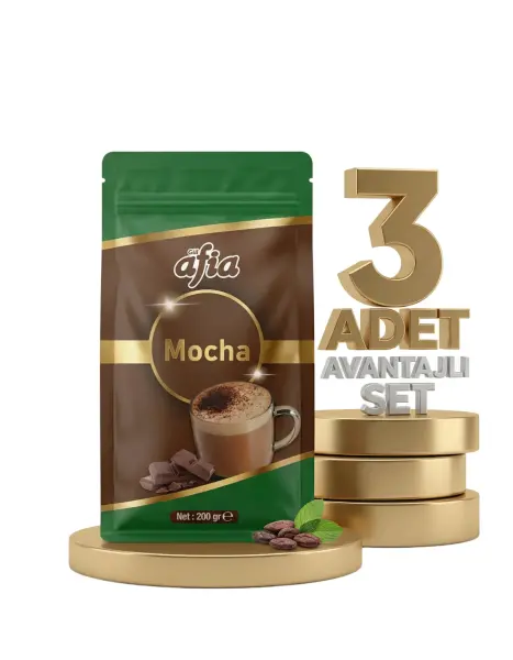 Afia Mocha Kahve 3x200 Gr - 1