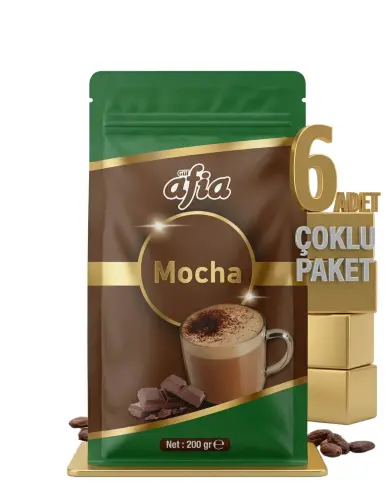 Afia Mocha Kahve 6x200 Gr - Afia