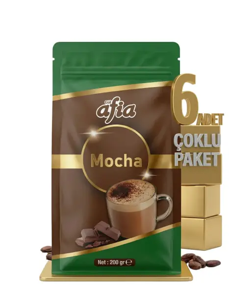 Afia Mocha Kahve 6x200 Gr - 1