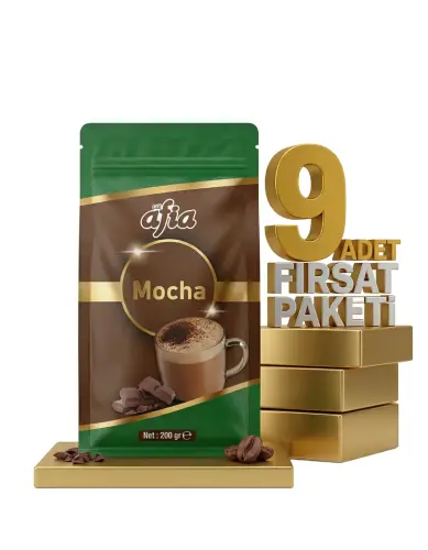 Afia Mocha Kahve 9x200 Gr - Afia