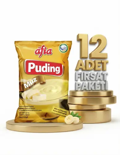 Afia Muzlu Puding 12x115 Gr - 1