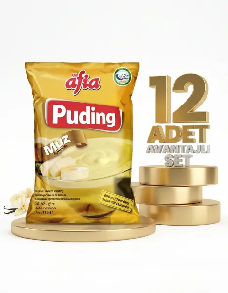 Afia Muzlu Puding 12x115 Gr - 1