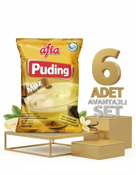 Afia Muzlu Puding 6x125 Gr - 1