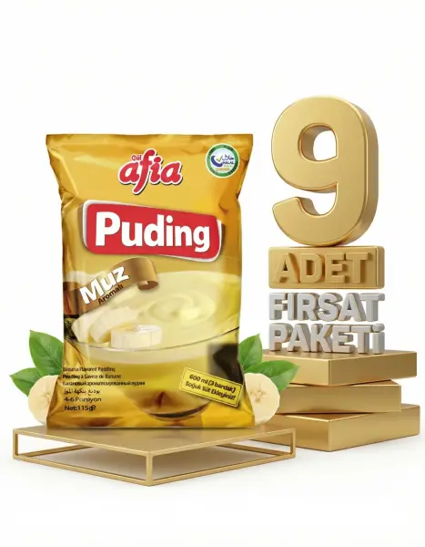 Afia Muzlu Puding 9x125 Gr - 1
