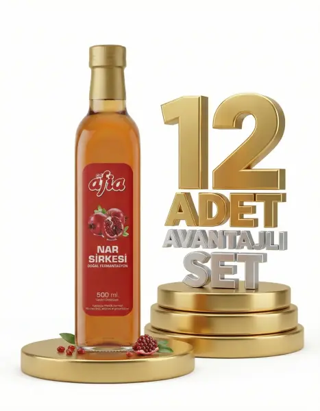 Afia Nar Sirkesi Şişe 12x500 Ml - 1