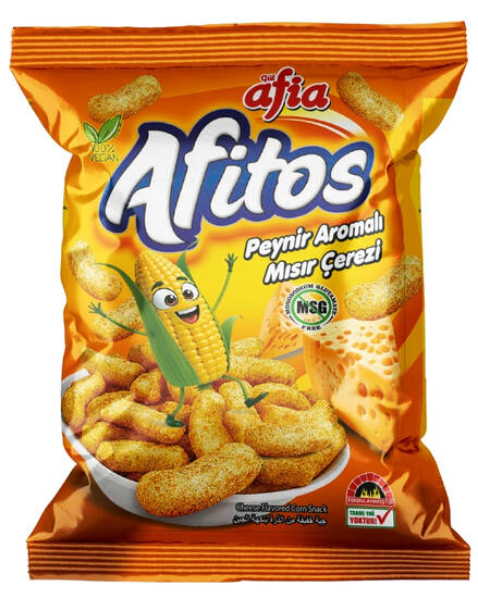 Afitos Peynir Aromalı Mısır Çerezi 50 Gr - 1