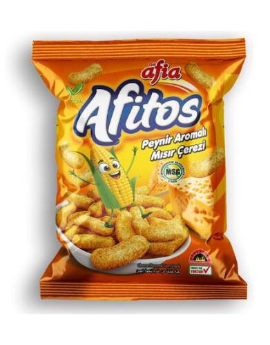 Afitos Peynir Aromalı Mısır Çerezi 50 Gr - 1