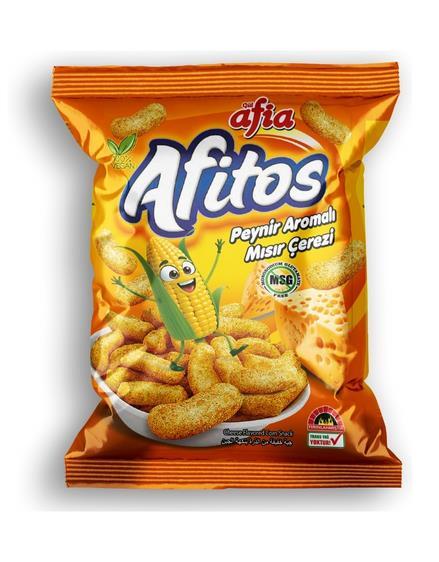 Afitos Peynir Aromalı Mısır Çerezi 50 Gr - 1