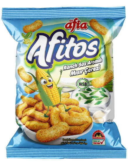 Afitos Ranch Aromalı Mısır Çerezi 50 Gr - 1