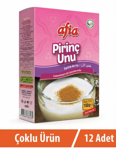 Afia Pirinç Unu 12x150 Gr - 1