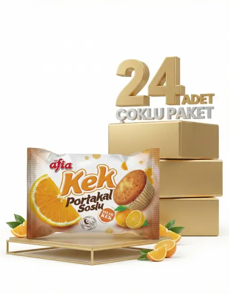 Afia Portakal Soslu Islak Kek 24x35 Gr - 1