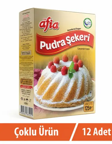 Afia Pudra Şekeri 12x125 Gr - 1