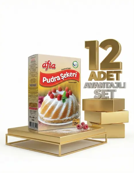 Afia Pudra Şekeri 12x125 Gr - 1