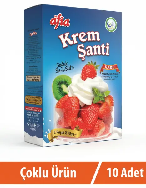 Afia Sade Krem Şanti 10x150 Gr - 1