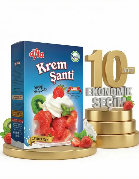 Afia Sade Krem Şanti 10x150 Gr - 1