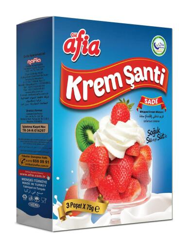Afia Sade Krem Şanti 3x75 Gr 225 Gr - 1