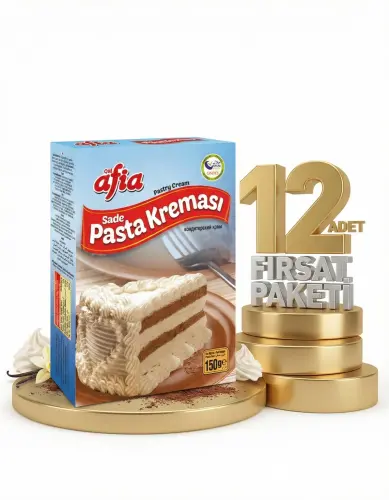 Afia Sade Pasta Kreması 12x150 Gr - 1