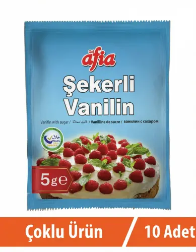 Afia Şekerli Vanilin 10x10lu - 2