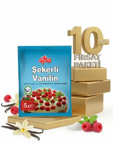 Afia Şekerli Vanilin 10x10lu - 1