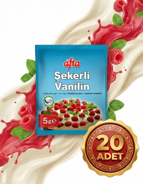 Afia Şekerli Vanilin 20x10lu - 2