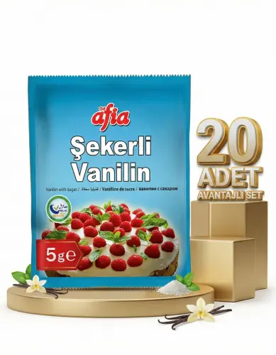 Afia Şekerli Vanilin 20x10lu - 1