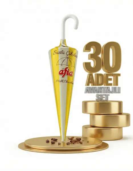 Afia Şemsiye Çikolata 30x25 Gr - 1