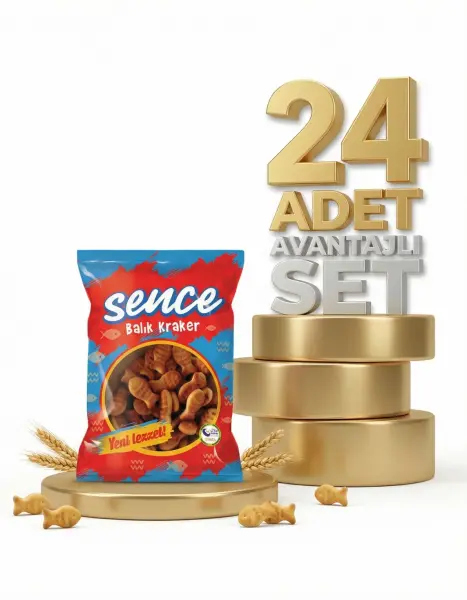 Afia Sence Balık Kraker 24x90 Gr - 1