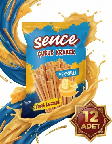 Afia Sence Peynirli Çubuk Kraker 12x40 Gr - 3